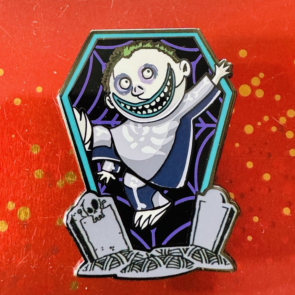 FiGPiN Disney Nightmare Before Christmas Mystery Pin Barrel Coffin Frame RARE